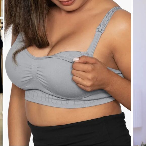 Bundle of 2 Kindred Bravely Sublime Nursing Sports Bras - Picture 1 of 6